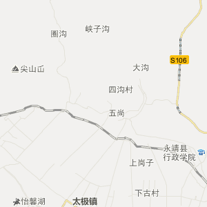 临夏回族自治州永靖县地图