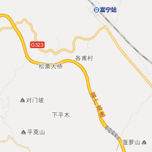 富宁县各乡镇地图图片