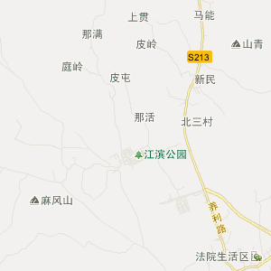 大新县地图