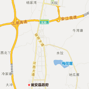 瓮安县建中镇地图图片