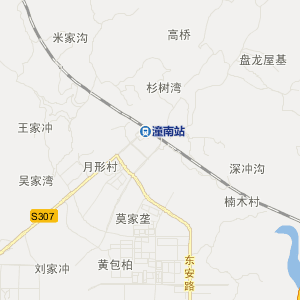 潼南城区地图高清版图片