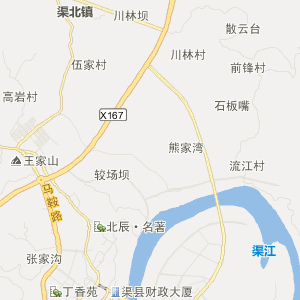 渠县丰乐镇地图图片