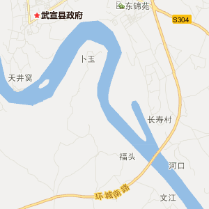广西来宾市武宣县地图图片