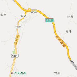 广西河池市南丹县地图图片
