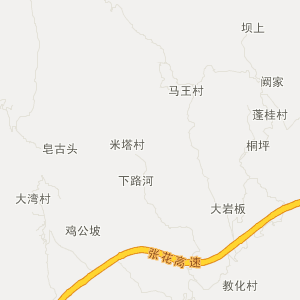 花垣县十八洞村地图图片