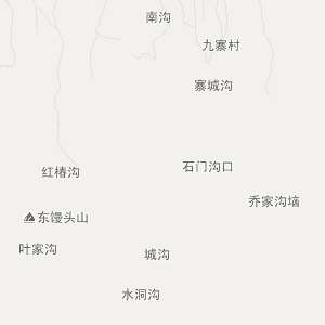 陕西省山阳县乡镇地图图片