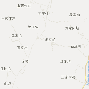 平凉市灵台县地图图片