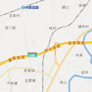 桂林市兴安县地图
