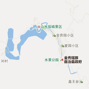 来宾市金秀瑶族自治县地图