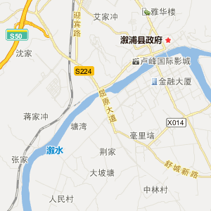溆浦县观音阁镇地图图片