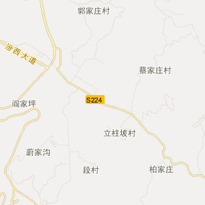 临汾市汾西县地图