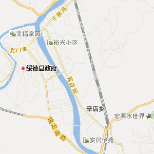 绥德县乡镇村地图图片
