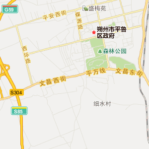 朔州市平鲁区地图