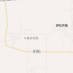 包头市土默特右旗地图