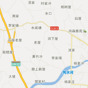 咸宁市通城县地图