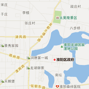 淮阳区文化机构分布地图