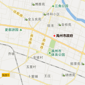 许昌市禹州市地图
