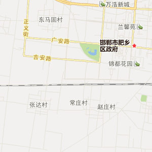 肥乡区乡镇地图图片