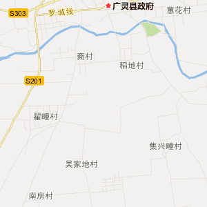 广灵县乡镇地图图片