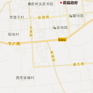 蔚县高清地图全图图片