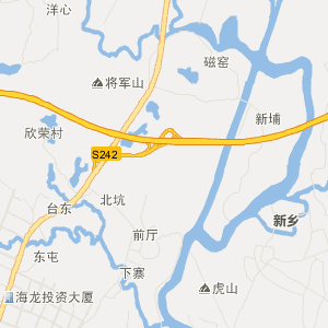 海丰县各镇地图图片