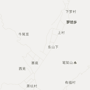 连城县地图 乡镇图片