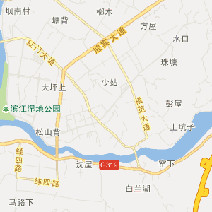 兴国县最新县城地图图片