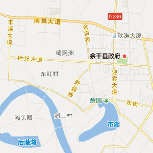 余干县各乡镇地图图片