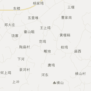 信阳市商城县地图