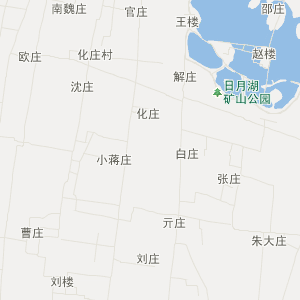 商丘市永城市行政地圖