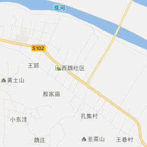 淮南市凤台县地图