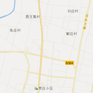 东阿县县城地图图片
