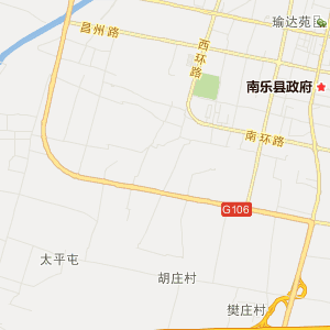 濮阳市南乐县地图