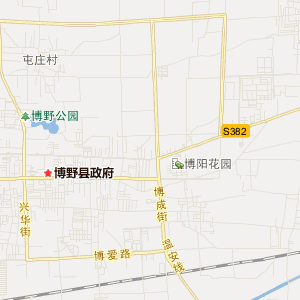 博野县乡镇地图图片