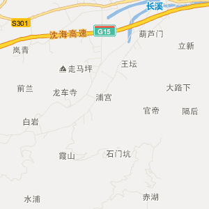 霞浦县地图 乡镇图片