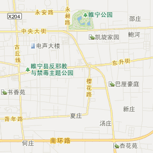 睢宁城区详细地图图片