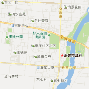 寿光市各乡镇地图图片