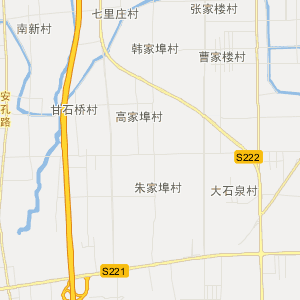 安丘市景芝镇地图图片