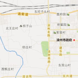 唐山滦县地图全图图片