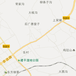 朝阳市建平县历史地图