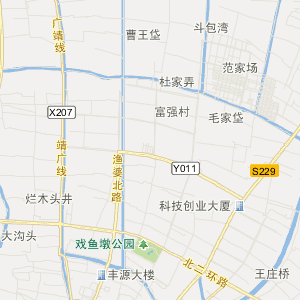 靖江市乡镇地图图片