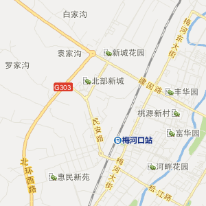 梅河口市乡镇地图图片